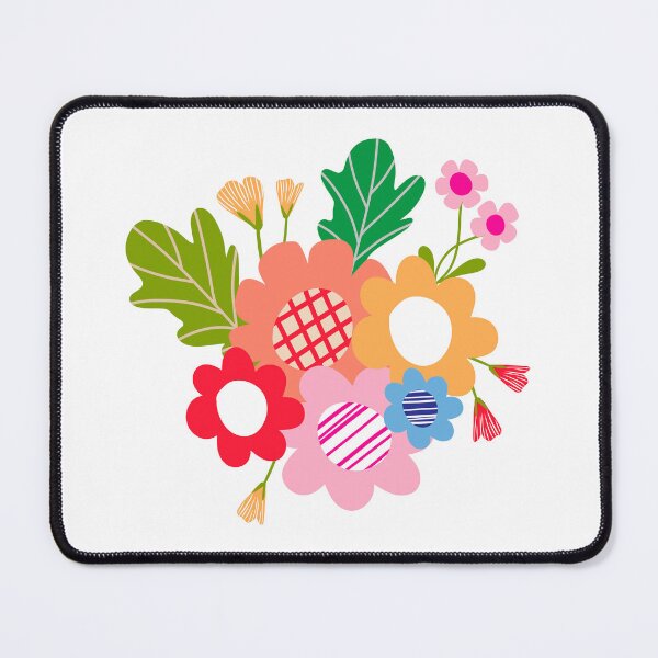 Item preview, Vibrant Colourful Flower Floral Cluster designed and sold by Nicola-Rowe.