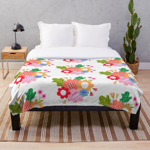 Item preview, Vibrant Colourful Flower Floral Cluster designed and sold by Nicola-Rowe.