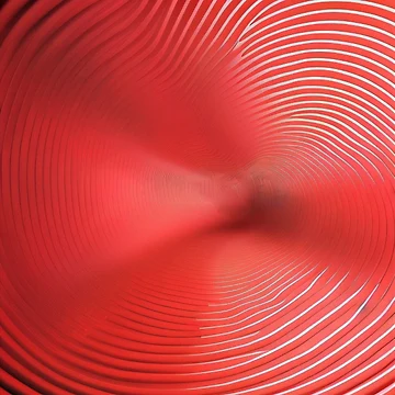 Artwork thumbnail, Red interference pattern by AlfredSSikula