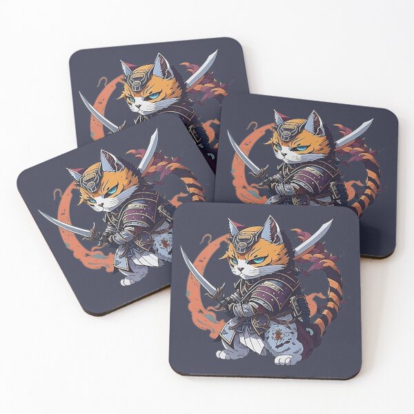 Item preview,  Samurai Cat designed and sold by Aesthetic-Verse.