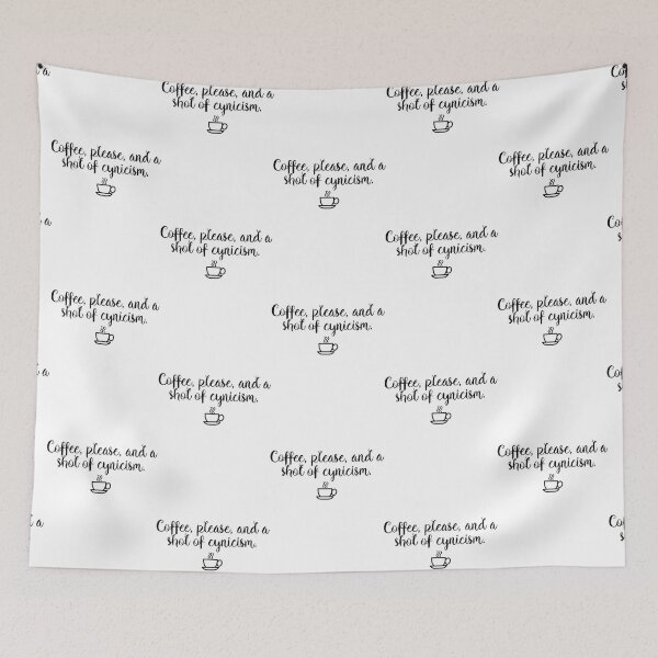 Item preview, Coffee and Cynicism designed and sold by MollasaniPartyn.
