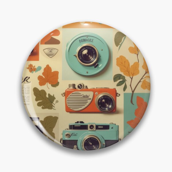 Item preview, Vintage camera and Retro designs designed and sold by Piano-pn.