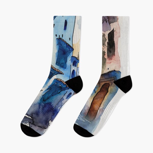 Item preview, Chefchaouen - Cities and Places - Watercolor Collection designed and sold by monkeybusiness.pt.