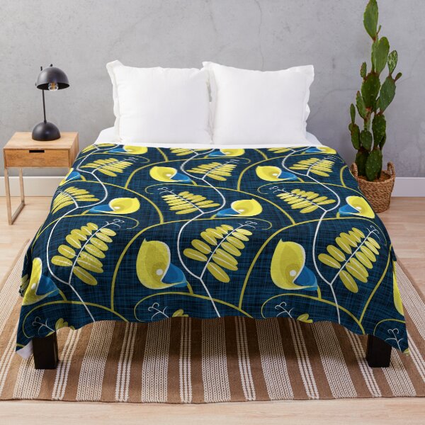 Item preview, calla and vetch - blue-yellow designed and sold by kobyakov.