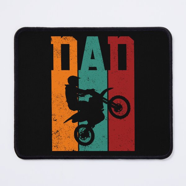 Item preview, Vintage Retro Motorcross Dirt Bike Rider Papa Silhouette designed and sold by jingdomdesgine.