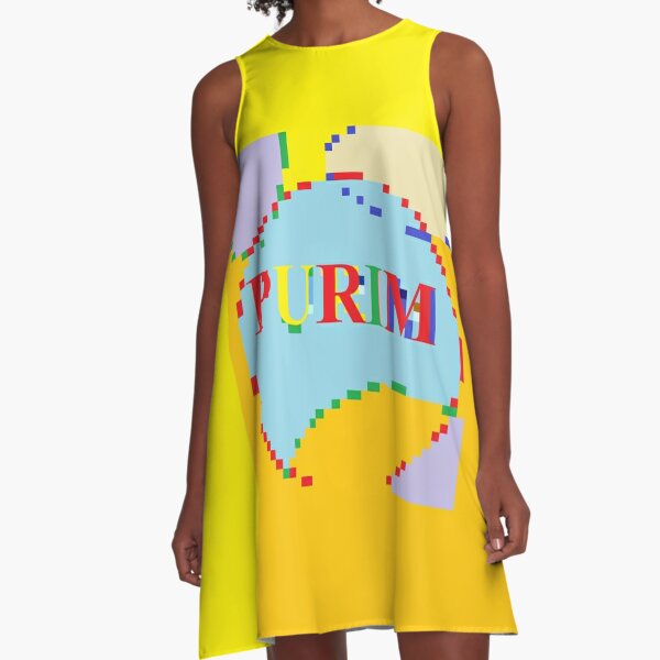 Purim A-Line Dress
