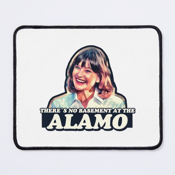 Item preview, Jan Hooks - There’s no basement at the Alamo - Pee Wee’s Big Adventure designed and sold by LaritaDiggs.
