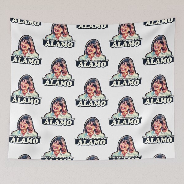 Item preview, Jan Hooks - There’s no basement at the Alamo - Pee Wee’s Big Adventure designed and sold by LaritaDiggs.