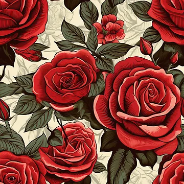 Artwork thumbnail, Radiant Roses by Christfield