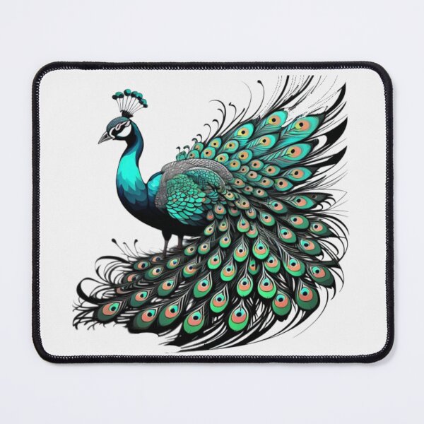 Item preview, Abstract Peacock Elegance designed and sold by Hungry-Murphy.