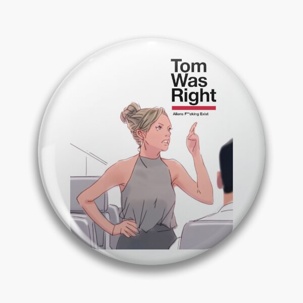 Item preview, Tom Was Right - Aliens Are Real Airplane Lady designed and sold by Rdroberts84.