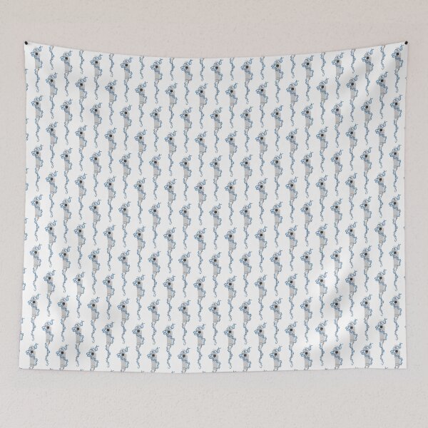 Item preview, Light Gray Micropipette with Light Blue DNA designed and sold by emmacatwheels.