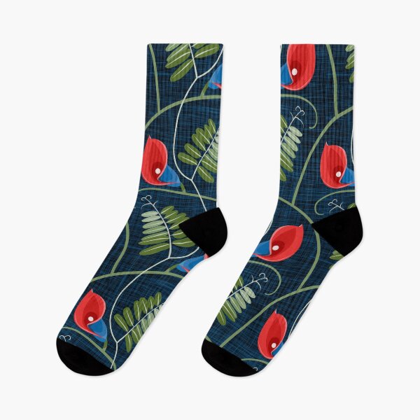 Item preview, calla and vetch - red-green-blue designed and sold by kobyakov.