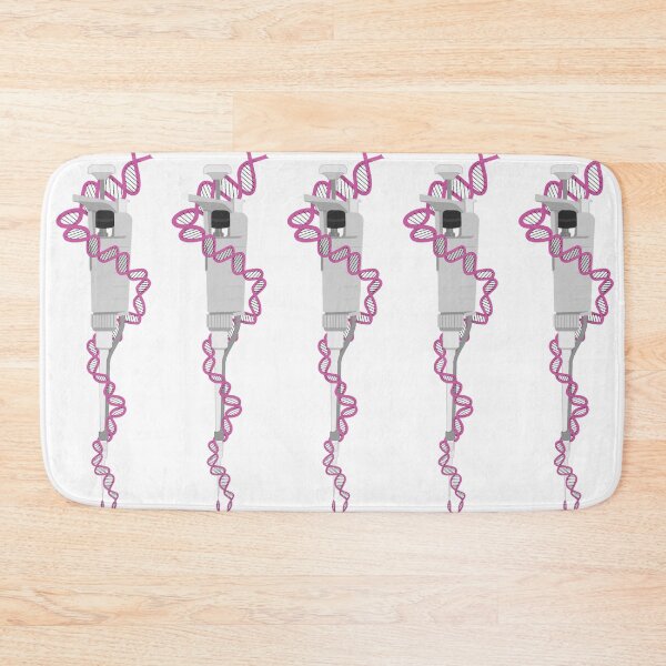 Item preview, Light Gray Micropipette with Light Pink DNA designed and sold by emmacatwheels.