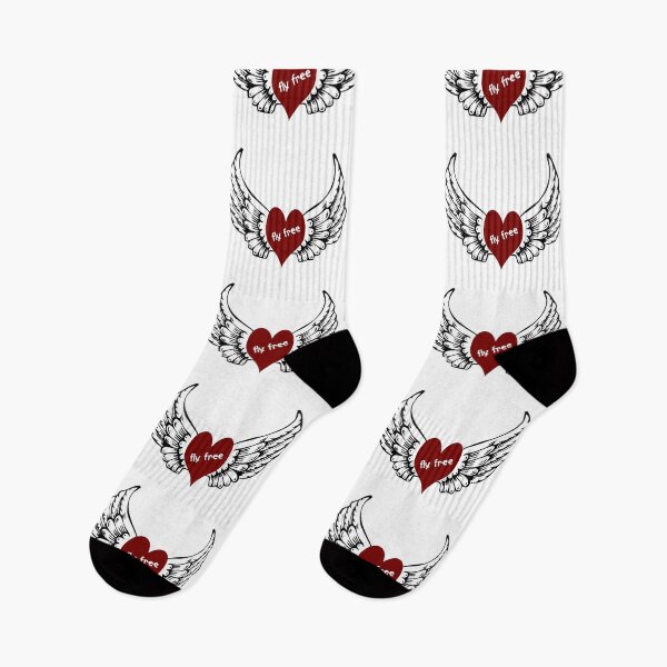 Item preview, Fly Free ( red heart)  designed and sold by raineOn.