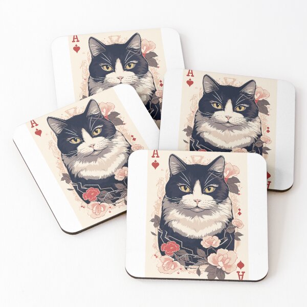 Item preview, Poker Card Majesty: Royal Cat Portrait designed and sold by ngness.