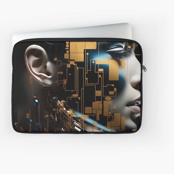 Item preview, Psychedelic, minimalism, surrealism, and textured woman face designed and sold by WallWhimsyWorks.