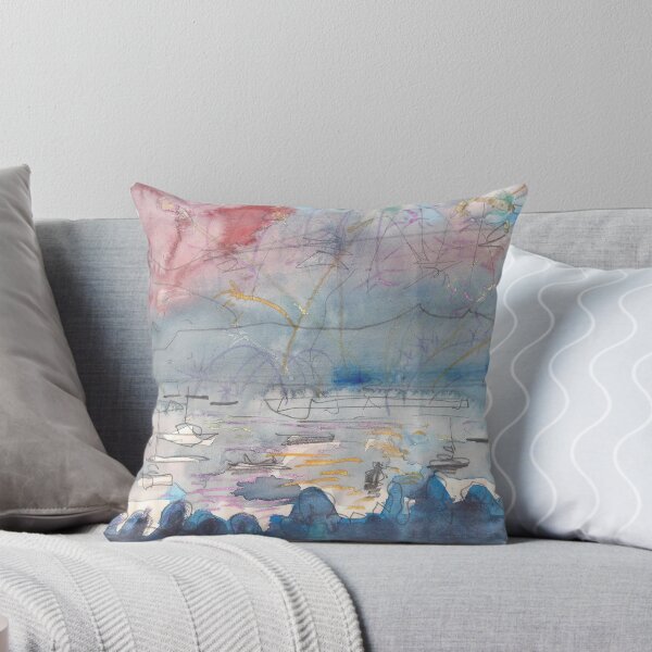 Item preview, THE FIREWORKS - ENGLISH BAY VANCOUVER(SKETCH)(C1999) designed and sold by Paul Romanowski.