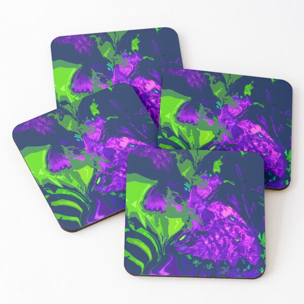 Item preview, Violet green composition designed and sold by Ivicaartist.