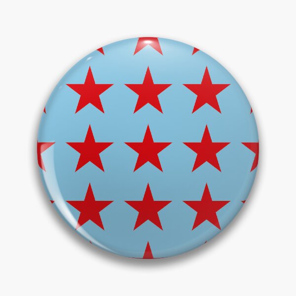 Item preview, Medium RED and BABY BLUE STARS designed and sold by RachelMacht.