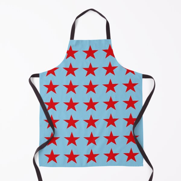 Item preview, Medium RED and BABY BLUE STARS designed and sold by RachelMacht.