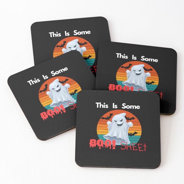 Item preview, This Is Some Boo Sheet Halloween Ghost Funny Red designed and sold by boss39.