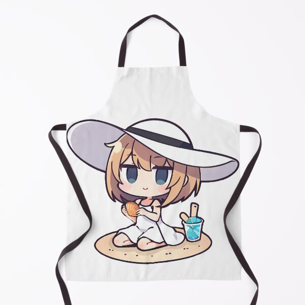 Item preview, Chibi Anime Beach Girl designed and sold by Wave-Level.
