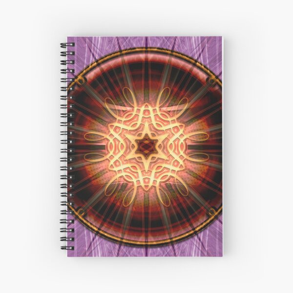 Audiotonica Mandala Spiral Notebook