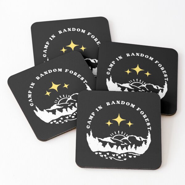 Item preview, Camp in random forest data science designed and sold by Nerdy Vogue.