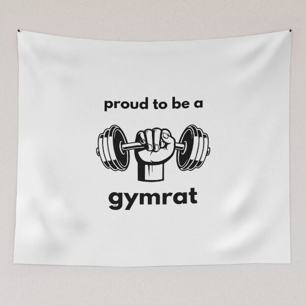 Item preview, Proud to be a Gymrat designed and sold by Mvcias.
