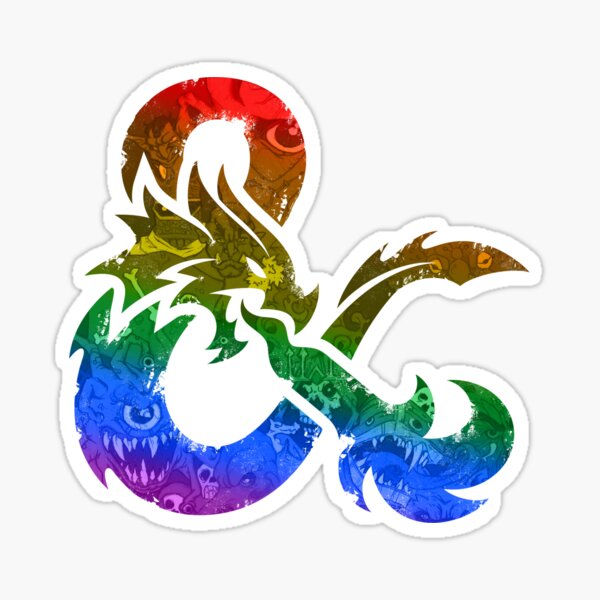 Item preview, Bestiary Ampersand - Rainbow designed and sold by PlanarPrints.