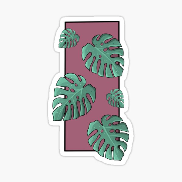 Item preview, Monstera Leaves designed and sold by ShopDerby.