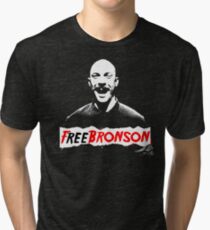 Free Charles Bronson v2 Tri-blend T-Shirt