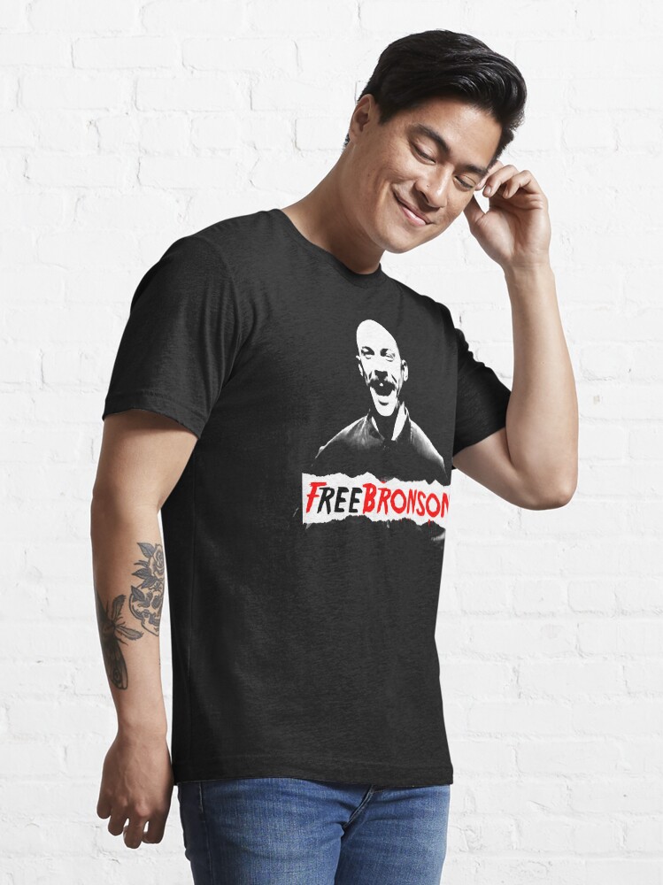 Alternate view of Free Charles Bronson v2 Essential T-Shirt