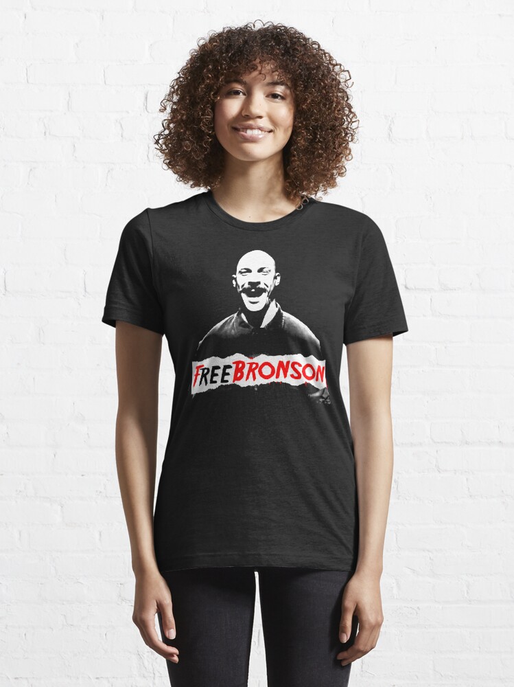 Alternate view of Free Charles Bronson v2 Essential T-Shirt