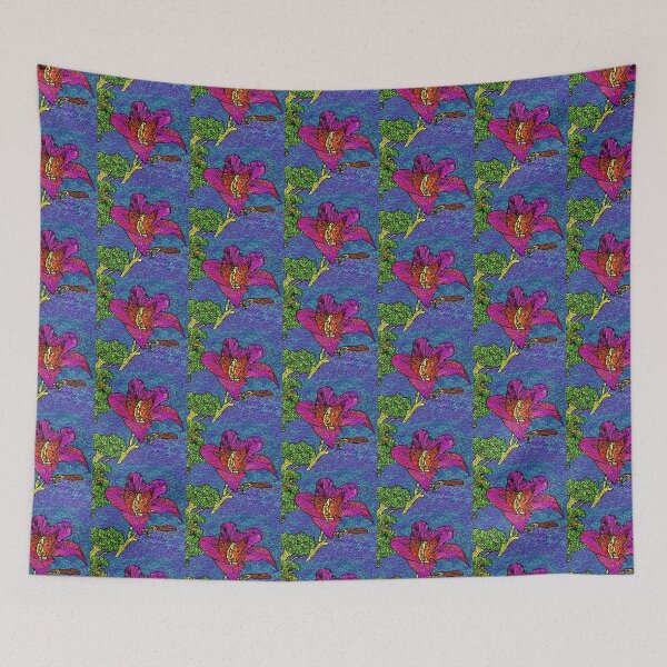 Item preview, Tropical Pink Tree Orchid Mosaic designed and sold by Deborah  League.