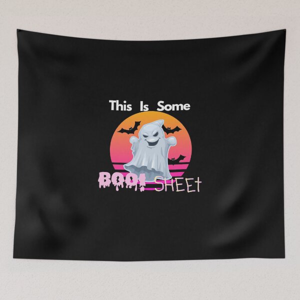 Item preview, This Is Some Boo Sheet Halloween Ghost Funny Pink designed and sold by boss39.