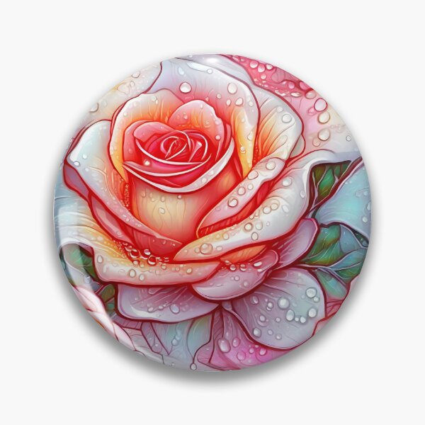 Item preview, Rose with Dewy Petals designed and sold by FindURTreasures.