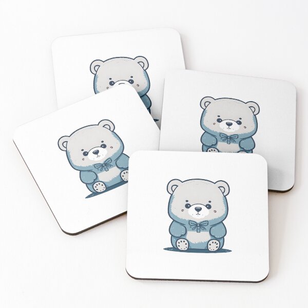 Item preview, Kawaii Adorable Cartoon Polar Bear Design designed and sold by MoxieVibe.