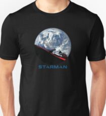 STARMAN with Starman SpaceX style Font. Unisex T-Shirt