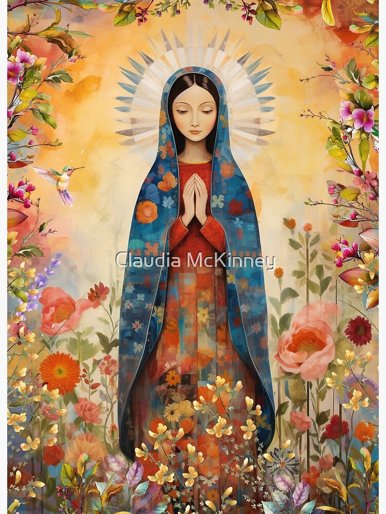 Thumbnail 3 of 3, Poster, Our Lady of Guadalupe designed and sold by phatpuppyart.