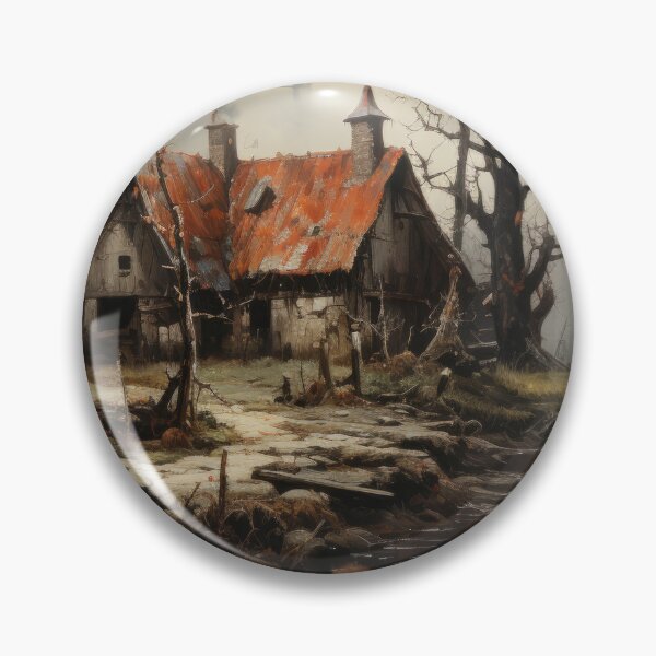 Item preview, Haunted House of 1820 - AI Oil Painting designed and sold by AIPICCRAFT.