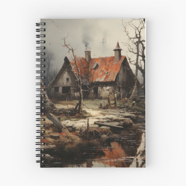 Item preview, Haunted House of 1820 - AI Oil Painting designed and sold by AIPICCRAFT.