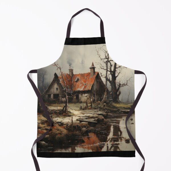 Item preview, Haunted House of 1820 - AI Oil Painting designed and sold by AIPICCRAFT.