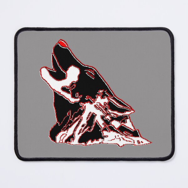Item preview, wolf head howling at the moon night designed and sold by 4rpixs.