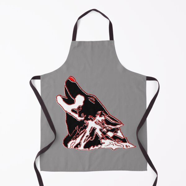 Item preview, wolf head howling at the moon night designed and sold by 4rpixs.