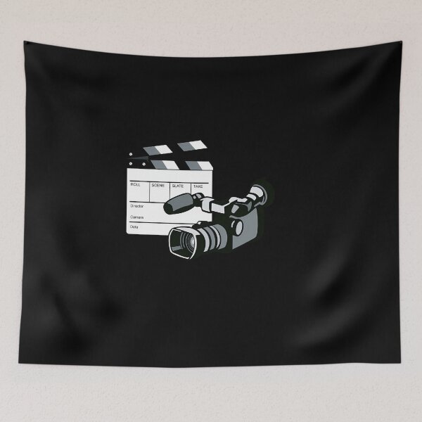Item preview, Video Camera Movie Clapboard Retro  	 designed and sold by iuqnjolj86.