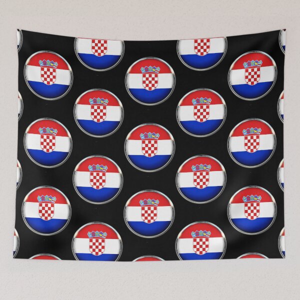 Item preview, Croatia Flag designed and sold by SeaProjectStudi.