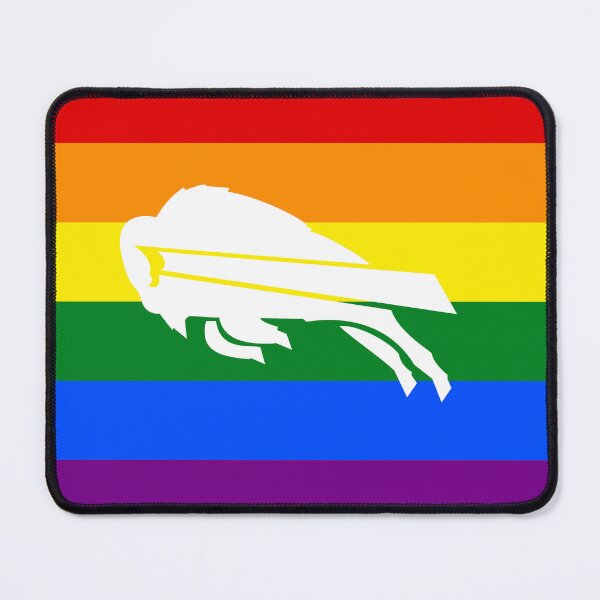 Item preview, LGBTQ+ Buffalo Bills design white designed and sold by kelly-ackerman.