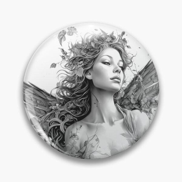 Item preview, Angels with wings and plants designed and sold by Tomioka-Art.